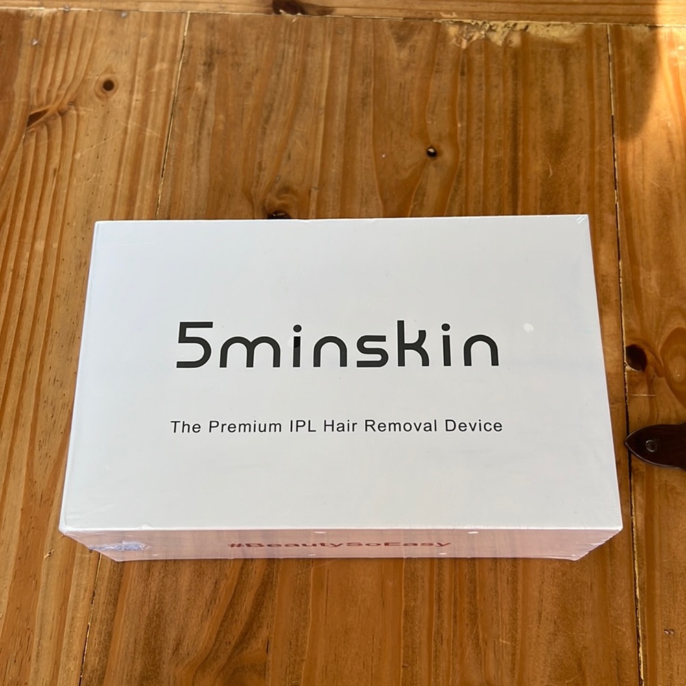 5 minskin IPL Hair removal kit